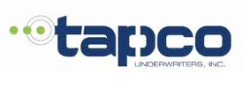 Tapco Underwriters, Inc. (Principal Office Location: Brea, California) Logo